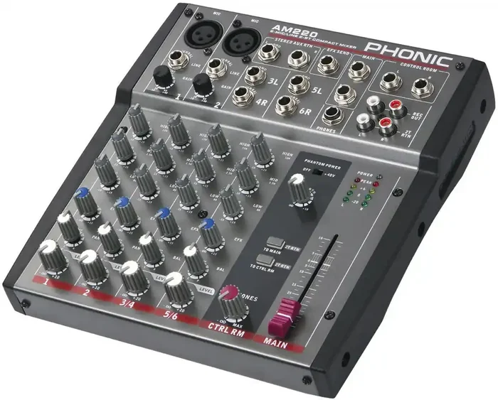 Phonic AM220 Table de mixage analogique