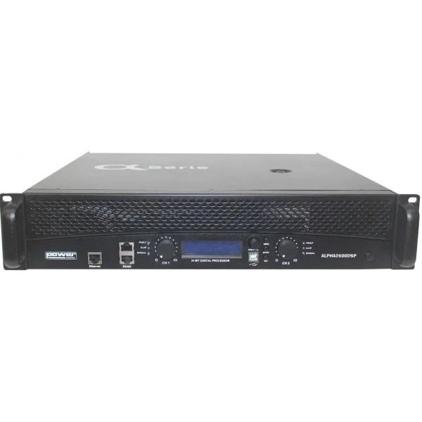 Power Acoustics – Sonorisation ALPHA 2600 DSP