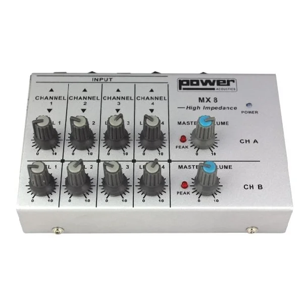 Power Acoustics – Sonorisation MX 8