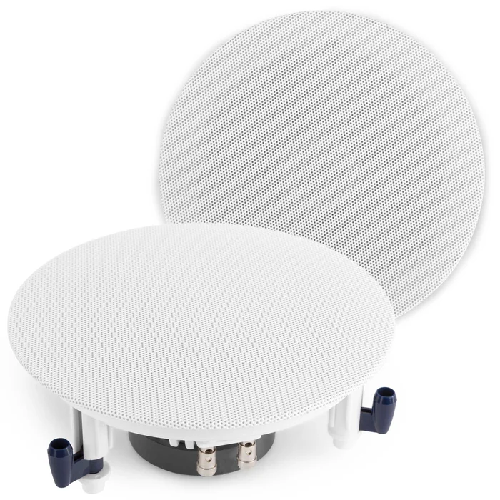 Power Dynamics ESCS6 – 2x Haut-Parleurs de Plafond 6,50″ 8 Ohms