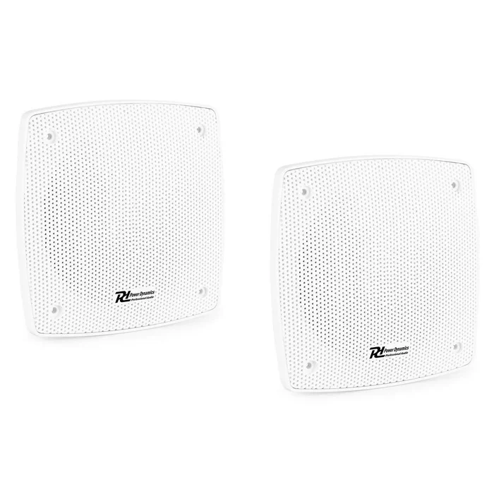 Power Dynamics MS70 – 2 Haut-Parleurs 100W Résistants à l’Eau, 5,25″