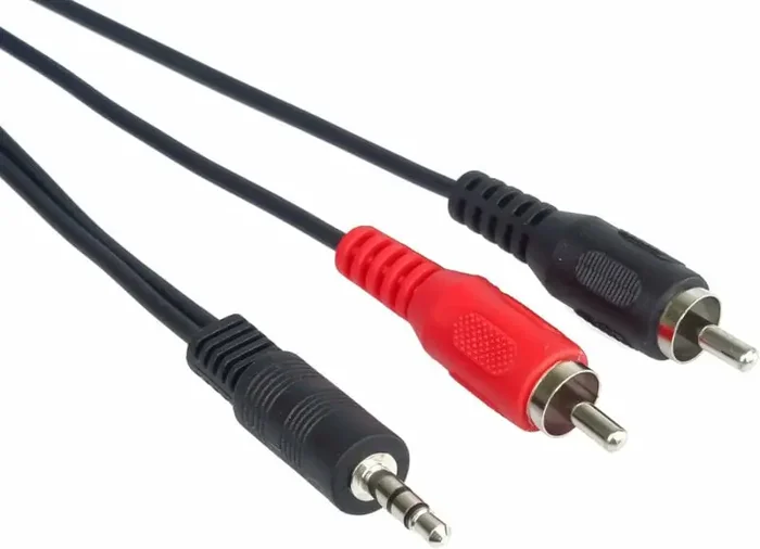 PremiumCord Jack 3.5mm-2xCINCH M/M 1,5 m Câble audio