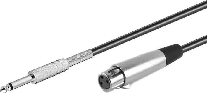 PremiumCord Jack 6.3mm-XLR M/F 6 m Câble de microphone