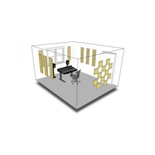 PRIMACOUSTIC LONDON 10 ROOM – KIT DE TRAITEMANT ACOUSTIQUE NOIR
