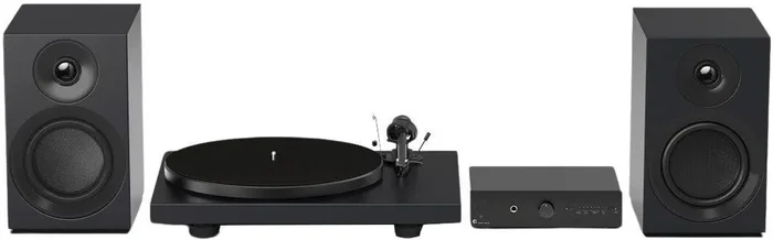 Pro-Ject Colourful Audio System E Satin Black Kit Turntable