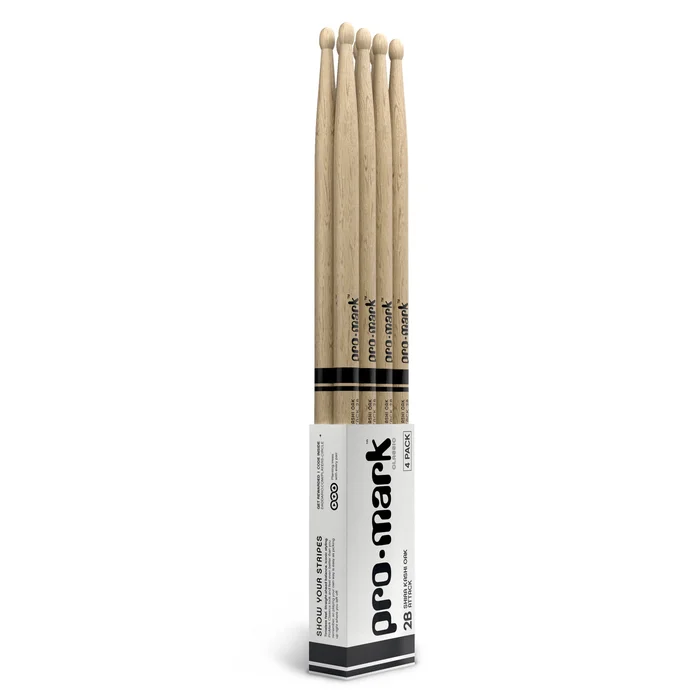 PRO MARK PW2BW-4P Classic Attack 2B Chêne Shira Kashi Olive Ovale 4 Paires