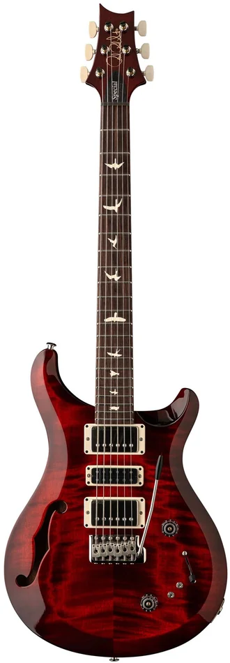 PRS S2 Special Semi Hollow Fire Red Burst