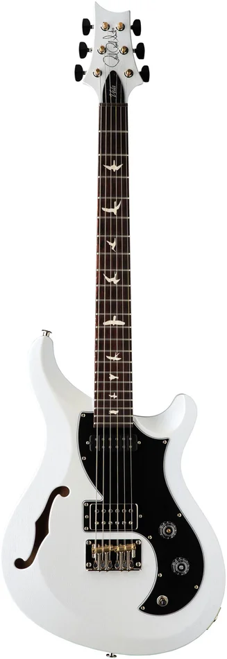 PRS S2 Vela Semi-Hollow Satin Pearl White