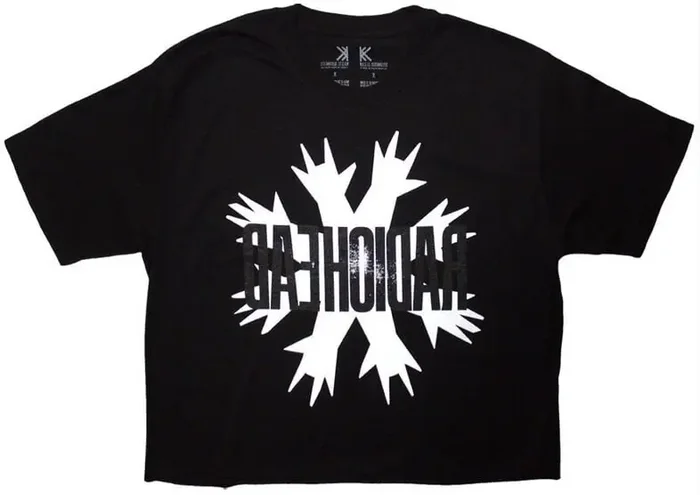 Radiohead T-shirt Cut Hands Ladies Black XL