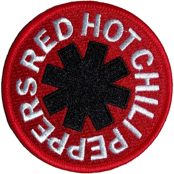 Red Hot Chili Peppers Asterisk Patch thermocollant Red
