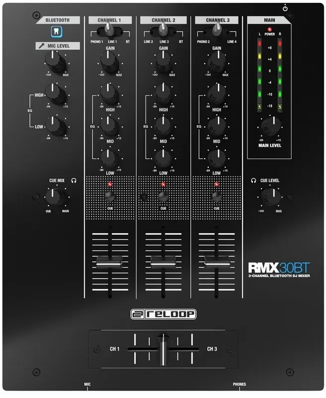 Reloop RMX-30 BT Table de mixage DJ
