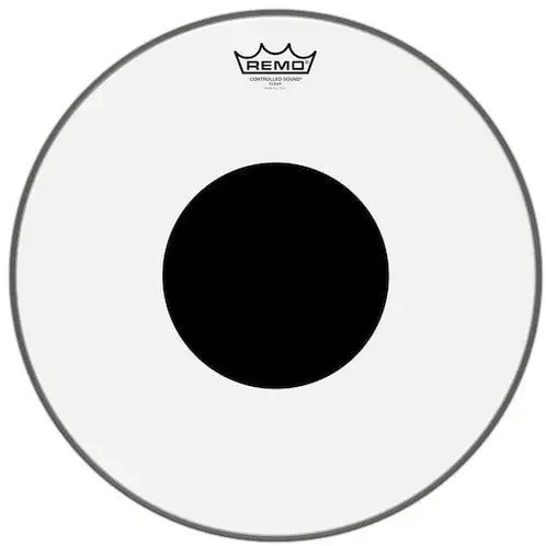 Remo CS-0316-10 Controlled Sound Clear Black Dot 16″ Peaux de frappe