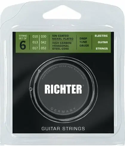 Richter Ion Coated Electric Guitar Strings – 010-052 Cordes pour guitares électriques