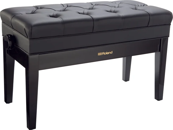 ROLAND Banquette double clavier RPB-D500 Noir brillant