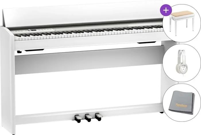 Roland F701 SET Piano numérique White