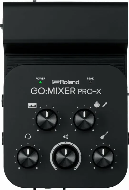 Roland Go Mixer Pro-X Tables de mixage podcast
