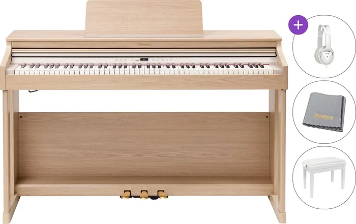 Roland RP701 SET Piano numérique Light Oak