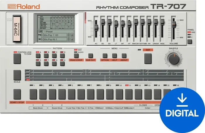 Roland TR-707 (Produit numérique)