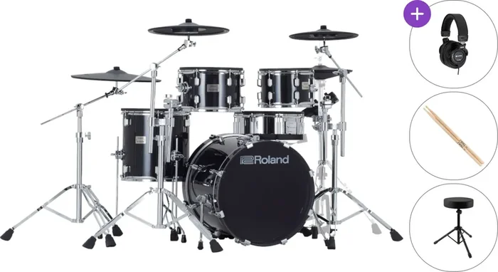 Roland VAD507 SET Black Batterie électronique
