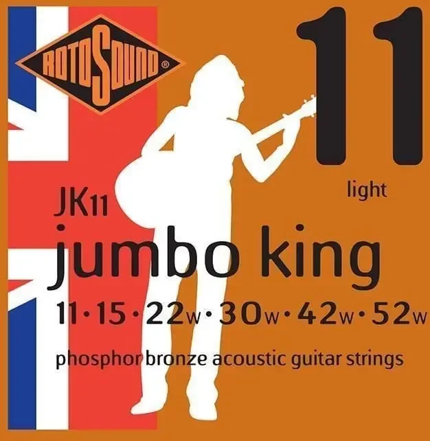 Rotosound JK11 Cordes de guitares acoustiques