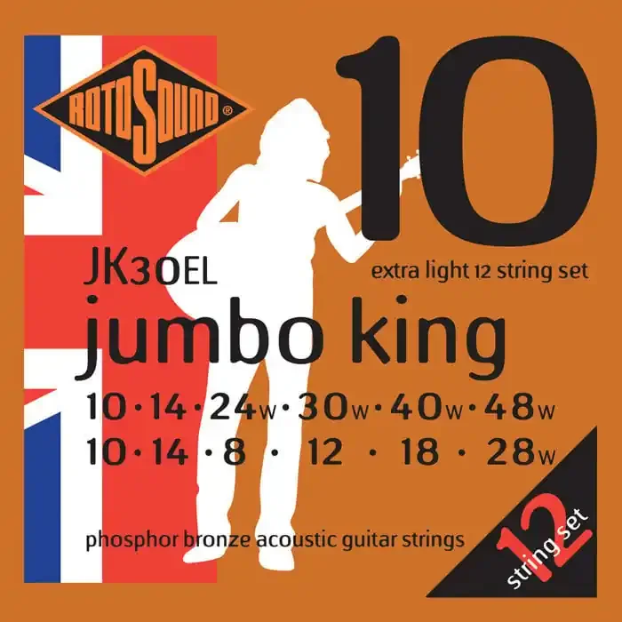 Rotosound JK30EL Jumbo King Cordes de guitares acoustiques