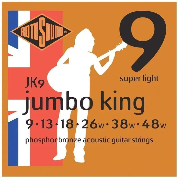 Rotosound JK9 Cordes de guitares acoustiques