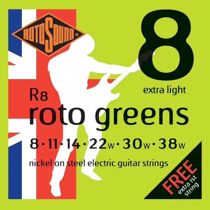 Rotosound R8 Cordes pour guitares électriques