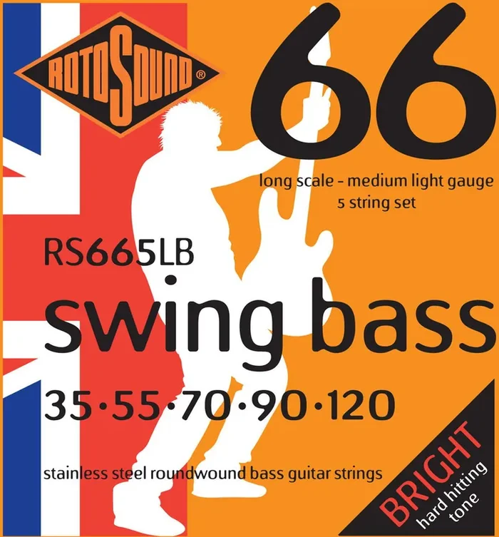 Rotosound RS 665 LB Jeux de 5 cordes basses