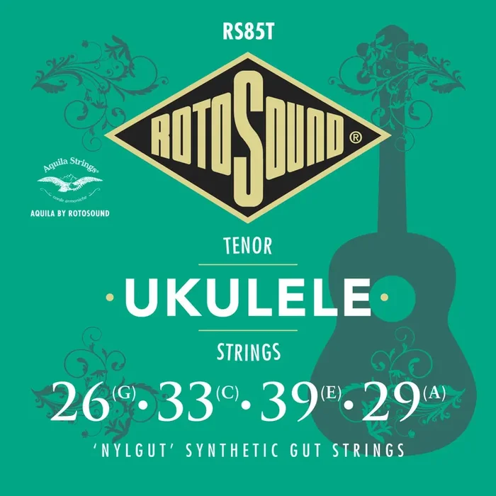Rotosound RS85T Nylgut Cordes pour ukulélé ténor