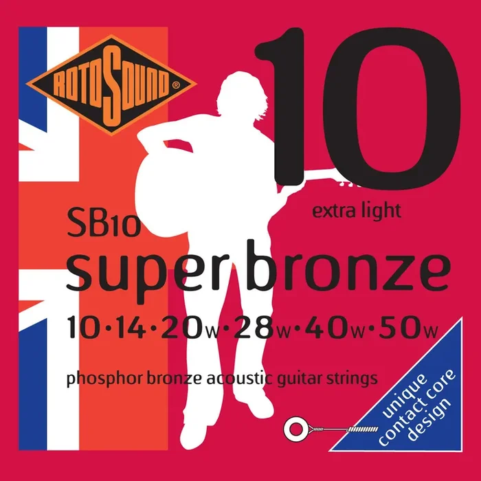 Rotosound SB10 Cordes de guitares acoustiques