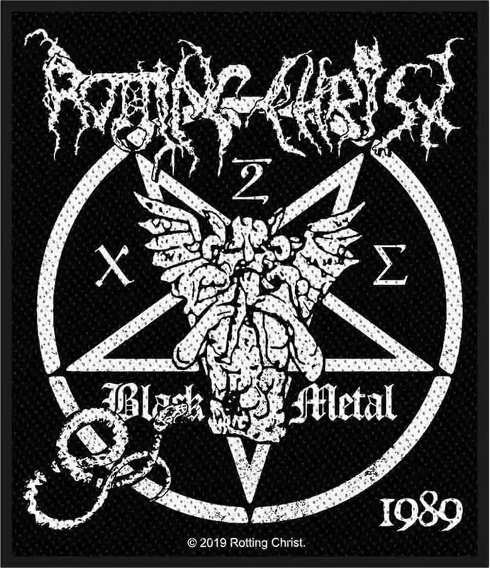 Rotting Christ Black Metal Patch à coudre