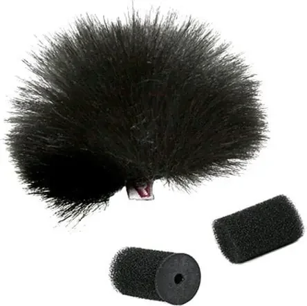 Rycote Black Lavalier Windjammer Single Bonnette