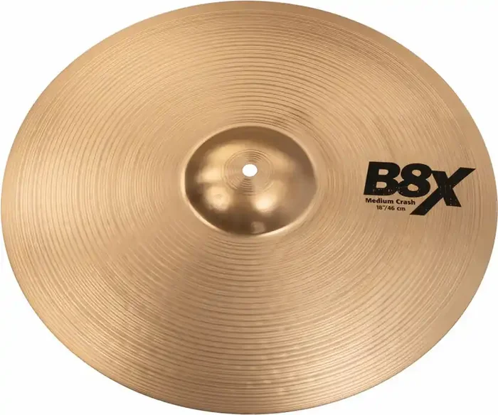 Sabian 41808X B8X Medium 18″ Cymbale crash