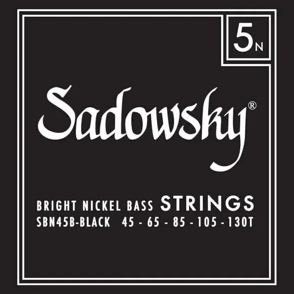 Sadowsky Black Label SBN-45B Jeux de 5 cordes basses