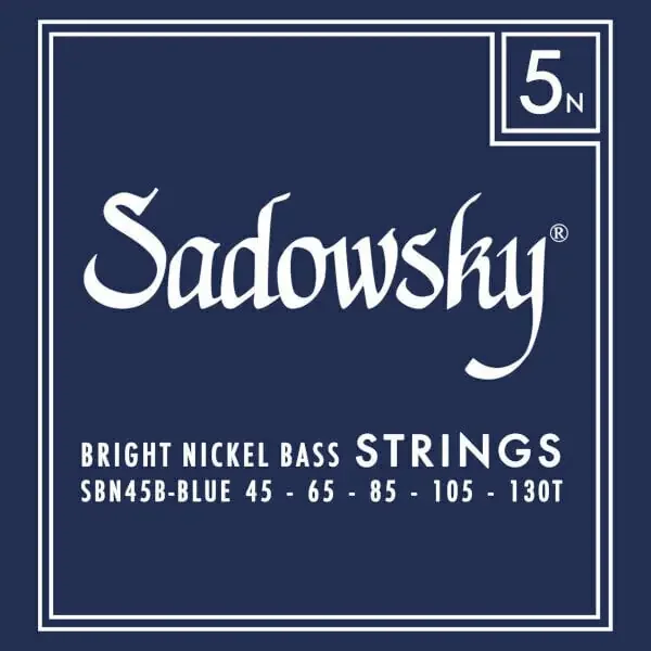 Sadowsky Blue Label SBN-45B Jeux de 5 cordes basses