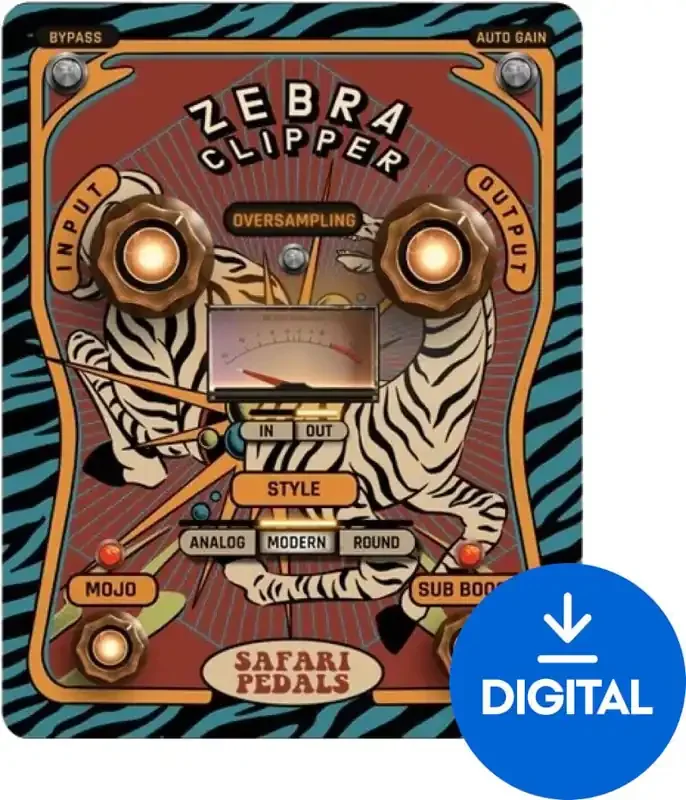 Safari Pedals Zebra Clipper (Produit numérique)