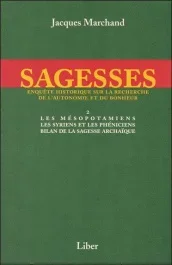 Sagesses. Volume 2, Les Mésopotamiens, Les Syriens et les Phéniciens, Bilan de la sagesse archaïque