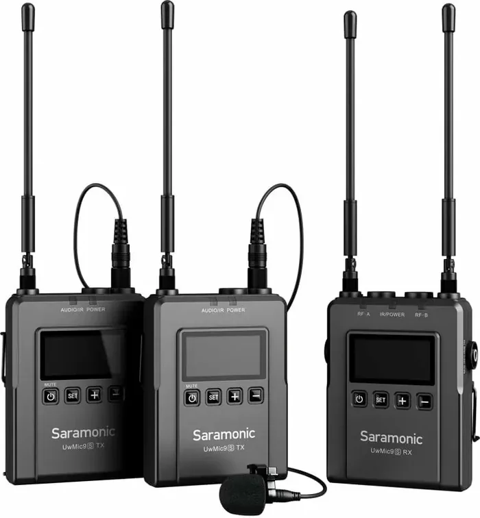 Saramonic UwMic9S (TX+TX+RX) Système sans fil