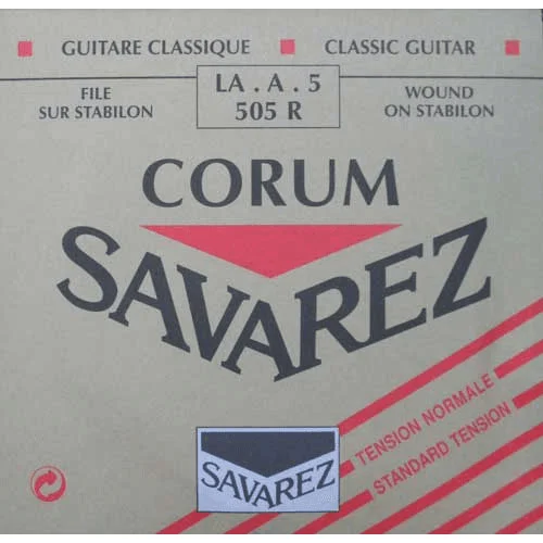 Savarez 505R La Corum Rouge Tirant Normal (Unité)