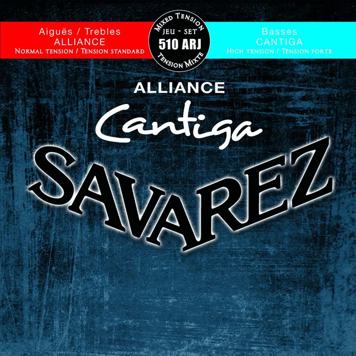 Savarez 510arj New Cristal Cantiga Bleu Tirant Fort
