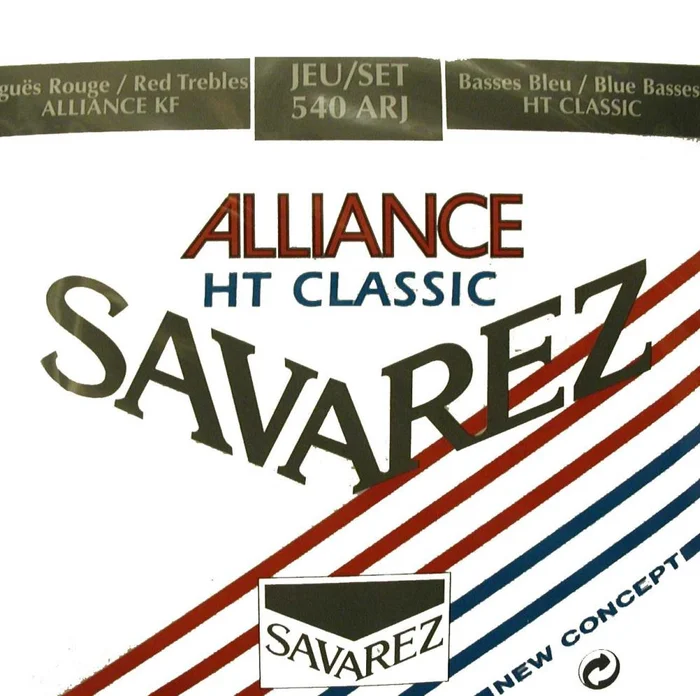 Savarez 540ARJ Alliance HT Classic Rouge/bleu Tirant Normal/fort