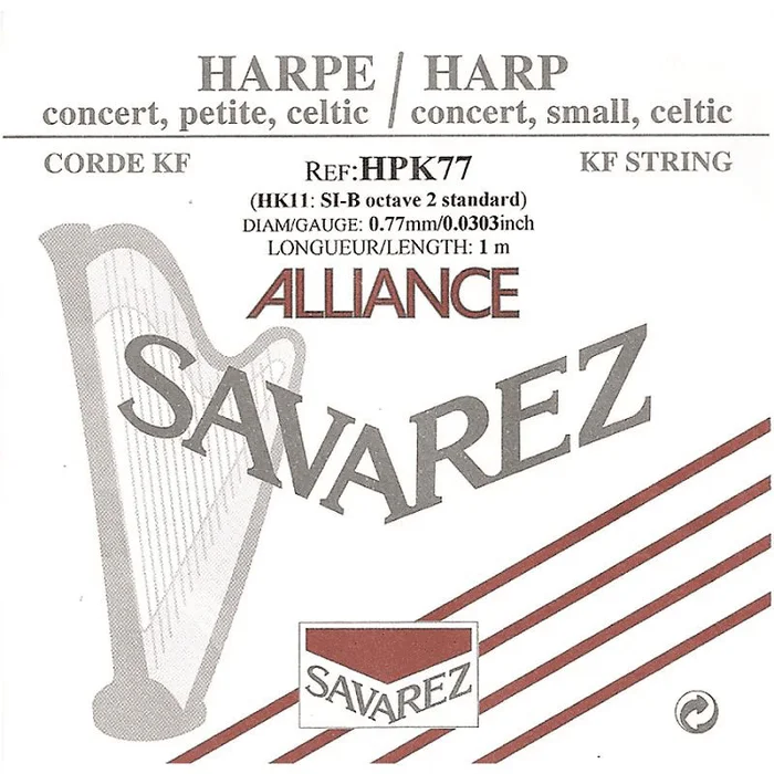 Savarez Corde Harpe Alliance Diametre 0,77Mm