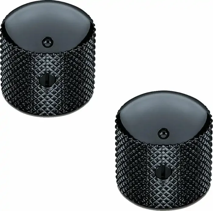 Schaller Dome Black Chrome Bouton de controle