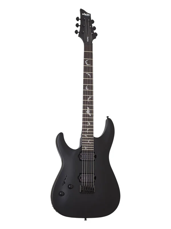 SCHECTER Damien 6 Lh Satin Black
