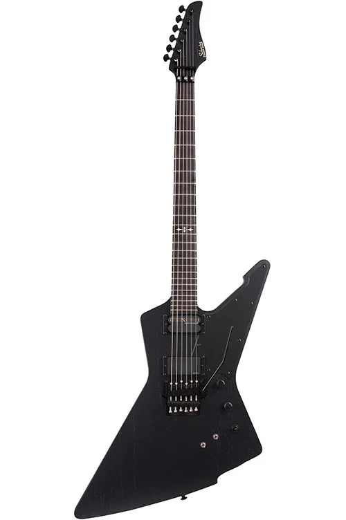 SCHECTER E-1 FR Sustainiac Jake Pitts Signature Black