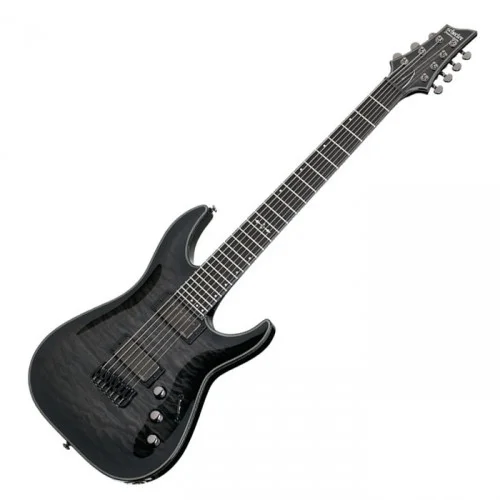 SCHECTER HELLRAISER HYBRID C-7 TRANS BLACK BURST