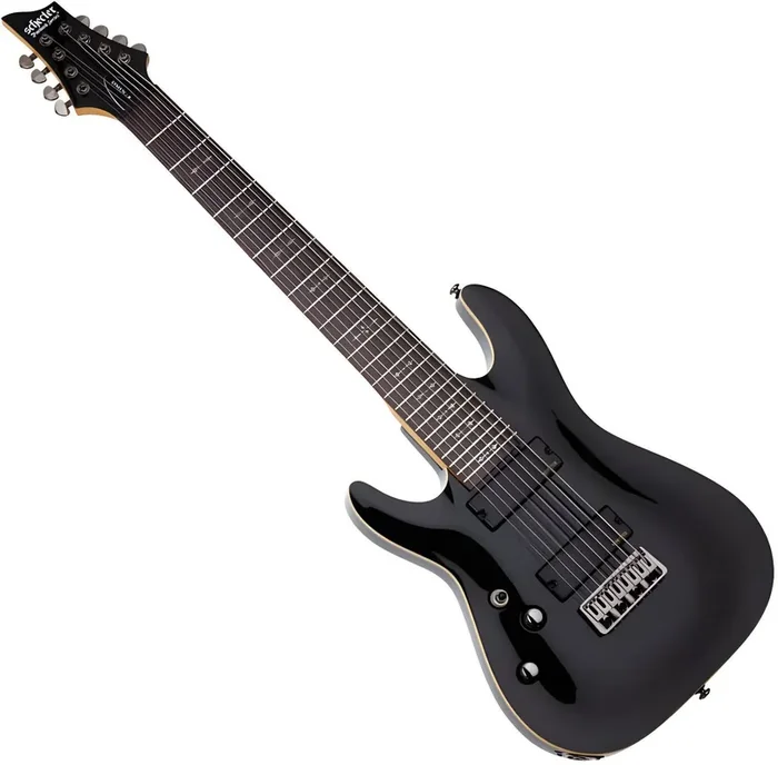 Schecter Omen-8 LH Gloss Black Guitares 8 cordes