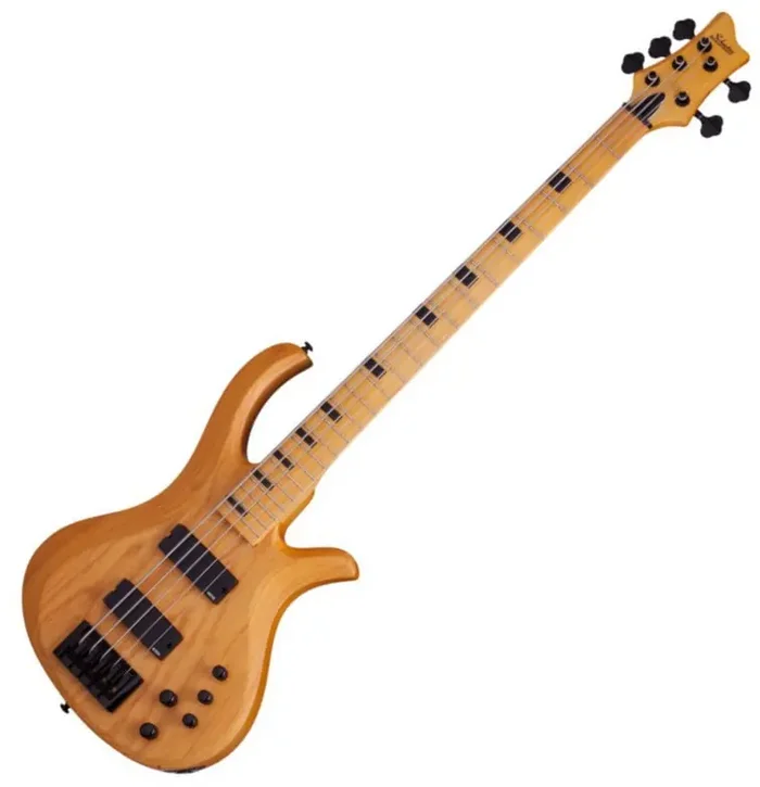 Schecter Riot-5 Session Aged Natural Satin Basse 5 cordes