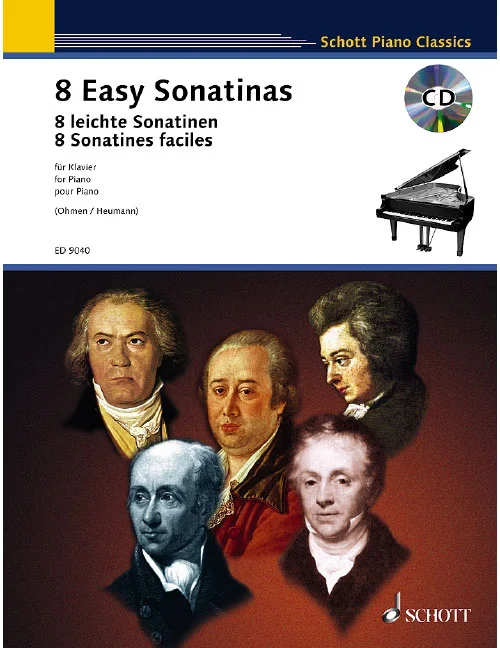 Schott 8 Sonatines Faciles – Piano