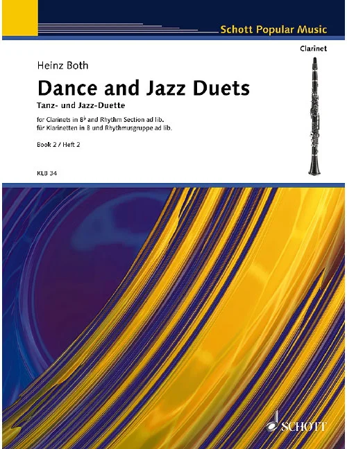 Schott Both – Dance And Jazz Duets – 2 Clarinettes et Rhythm Section Ad Libitum